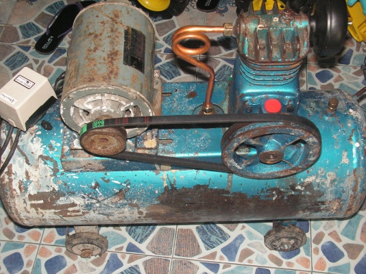 ปั๊มลมPUMAพร้อมมอเตอร์โตชิบา1/4เเรง