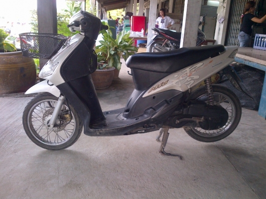 ด่วน!มีโอ ปี49 รถเครื่องเดิม พร้อมใช้ ทะเบียน+เอกสารโอน ภาษีไม่หมด