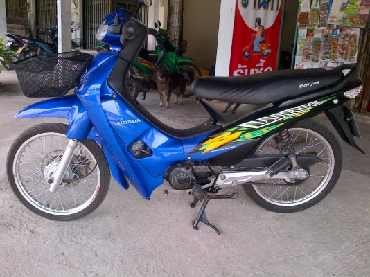 ด่วน!เวฟ110(สติ๊กเก้อร์เวฟ100) ปี44 รถเครื่องเดิม เครื่องดี พร้อมใช้ ทะเบียน+เอกสารโอน ภาษีไม่หมด