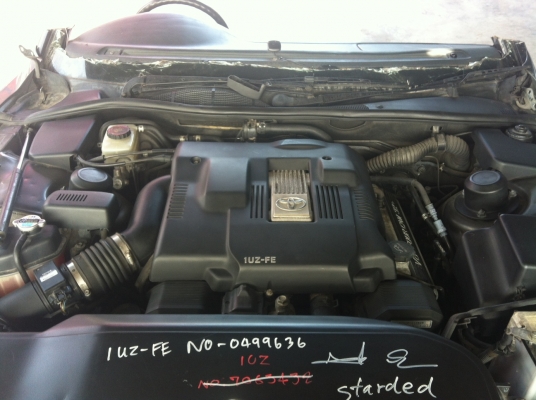 ขายหัวตัด TOYOTA CELSIOR เครื่องยนต์ 1UZ-FE เกียร์ออโต  ขอบคุณพี่ประสุจิต จ.สระแก้วครับ