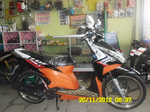 click.i ล้อแม็กเครื่องดีสีสวยรถเดิมๆ