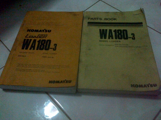 คู่มือการซ่อม KOMATSU WA180-3