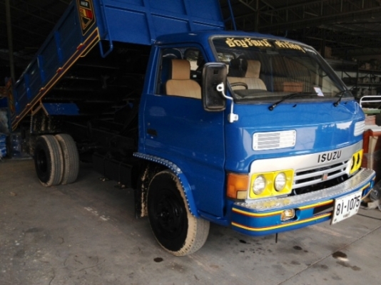 ขายด่วน 6ล้อดัมพ์ 110แรงม้า 4BE1 พวงมาลัยเพาเวอร์+เกียร์สโลว์ รถพร้อมใช้ ทำสี+ปะผุให้ใหม่หมดแล้ว