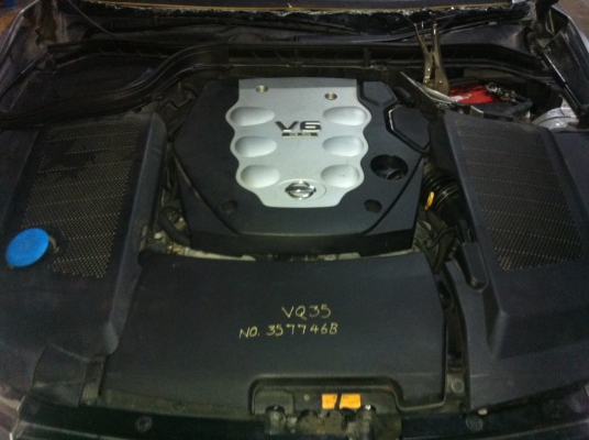 ขายเครื่องยนต์และหัวตัด NISSAN FUGA  เครื่องยนต์ VQ350GT 3500 CC 280HP แรงสุดขั้วครับ!!!