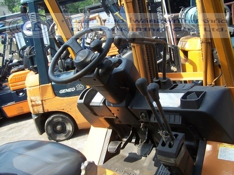 ขายรถ โฟล์คลิฟท์ TOYOTA รุ่น 7-FD15 ขายรถ โฟล์คลิฟท์ TOYOTA รุ่น 7-FD15