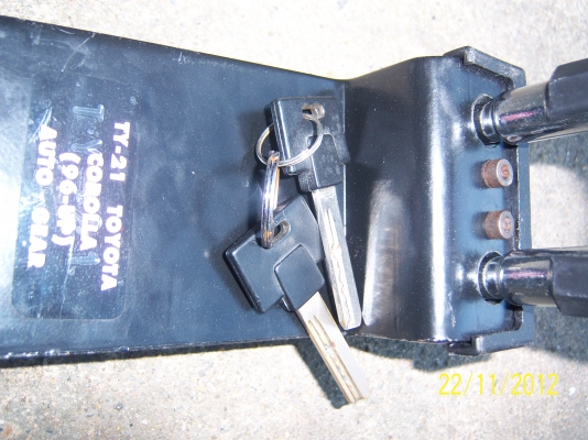 กุญแจล๊อกเกียร์