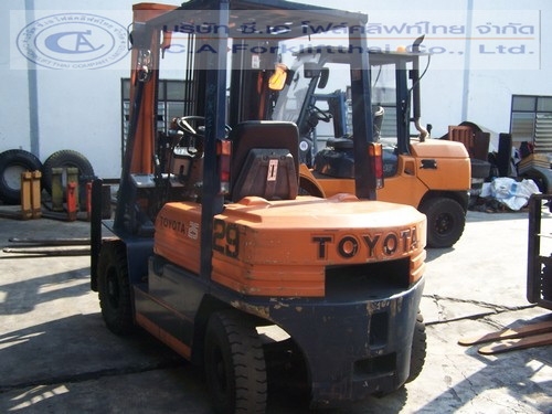 ขายรถ โฟล์คลิฟท์ TOYOTA รุ่น 5-FG25 ขายรถ โฟล์คลิฟท์ TOYOTA รุ่น 5-FG25