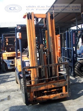 ขายรถ โฟล์คลิฟท์ TOYOTA รุ่น 5-FG25 ขายรถ โฟล์คลิฟท์ TOYOTA รุ่น 5-FG25