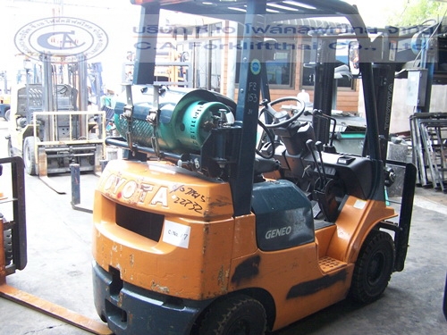 ขายรถ โฟล์คลิฟท์ TOYOTA รุ่น 7-FG15 ขายรถ โฟล์คลิฟท์ TOYOTA รุ่น 7-FG15