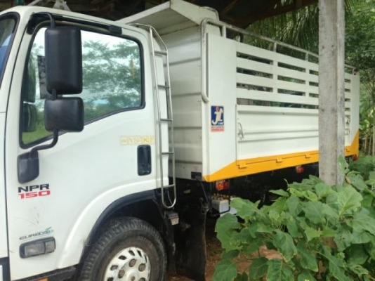 รถอิซูซุ 6 ล้อดั๊ม NPR 150 แรงม้า ปี 52 รถวิ่ง 80000 กว่าโล  สนใจติดต่อได้ทื่ 081-6079515