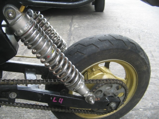 ขาย Yamaha Pocky 50cc ประกอบใหม่นำเข้าญี่ปุ่น แต่งเต็มเครื่องดี ราคา 23,500