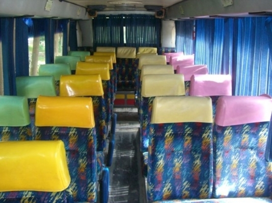 บัสแอร์ 32 ที่นั่ง แอร์แยก เครื่องแรง ภายในสวย จอด เลิกวิ่งแล้ว