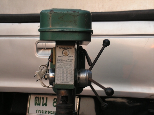 แท่นเจาะTirawatigerรุ่นTDP-16A(พี่นทีอยู่ตราดรับไปดูเเลต่อเเล้ว)