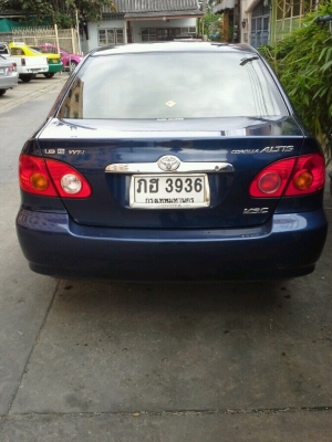Toyota altis2001 top รถบ้านใช้่งานน้อย