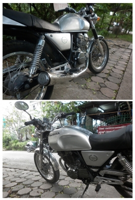 Honda Clubman 250 + อินวอยส์  เก็บงานแล้ว เครื่อง100\% สี100\%