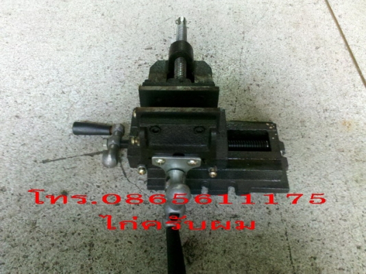 ปากกาจับชิ้นงาน สำหรับแท่นสว่าน แท่นสว่านมือ แบบ 2 ชั้น ปรับ เลื่อนได้ทั้ง ซ้าย &ndash; ขวา และ หน้าหลัง เหล็กคุณภาพดี