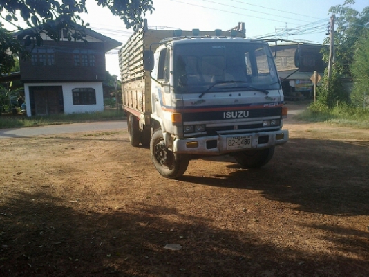 ISUZU ROCKY เครื่อง 6BD เพาเวอร์ 5.5 เมตร
