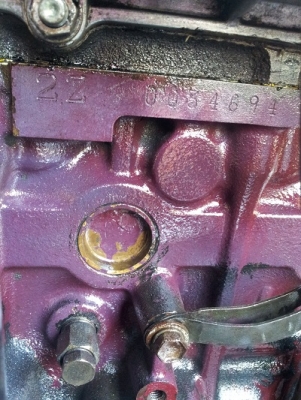 2Z TOYOTA  เครื่องยนต์ DIESEL  FORKLIFT แท้พร้อมใช้งาน