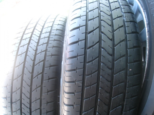 ขายล้อแม็กเดิม toyota vios 15"x5.5" 4รู100 et45+ยาง ปี 11 (081-3747940)