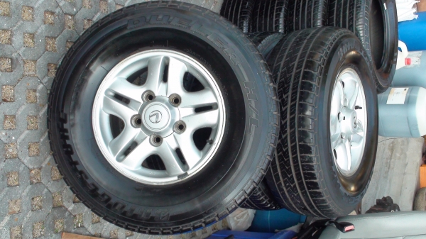 ขายmax+ยาง 245 &ndash; 70 - 16 เดิมใส่MITSU TRITON