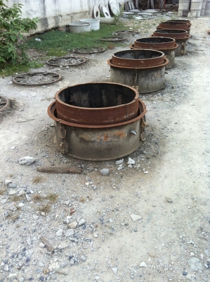 แบบหล่อถังส้วมขนาด 80 CM.