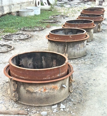 แบบหล่อถังส้วมขนาด 80 CM.