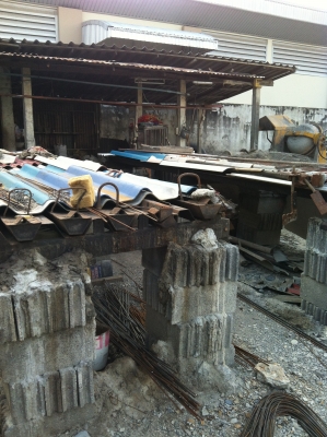 แบบหล่อเสาเข็มหกเหลี่ยมยาว 4.00 เมตร