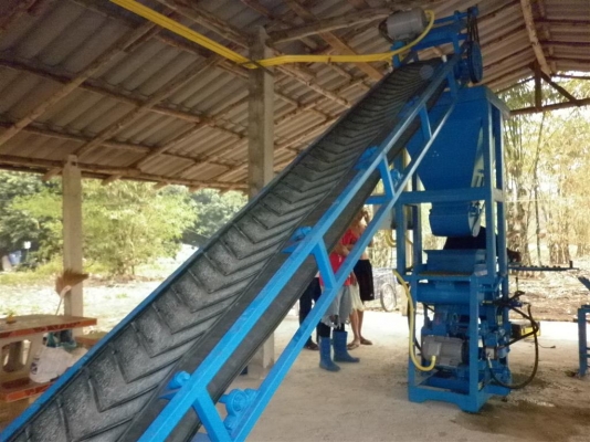 เครื่องอัดอิฐบล๊อก โดย แสงเจริญคอนกรีต