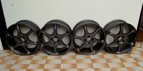 ล้อ Enkei แท้ ขอบ17x7 4รู100 6900.(ราคาสุดท้าย)