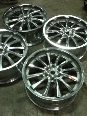 ขายแม็กขอบ 22 กว้าง9.5 et25 6รู ครบชุด 4วง