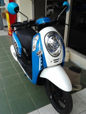 All new Scoopy &ndash; i (ล้อแม็กซ์) รุ่นใหม่ล่าสุด รถแค่ 5 เดือน สวยนางฟ้า ขายถูก