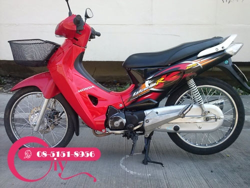 ขายด่วน WAVE125s ดิจิตอลปี 45 เครื่องดี สวยพร้อมใช้ภาษีไม่ขาด เล่ม+ชุดโอนครบ โทร 085-1518956