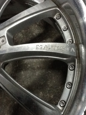 ขายแม็กขอบ 20 5รู114 กว้าง 8.5 ครบชุด 4วง