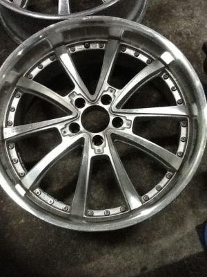 ขายแม็กขอบ 20 5รู114 กว้าง 8.5 ครบชุด 4วง