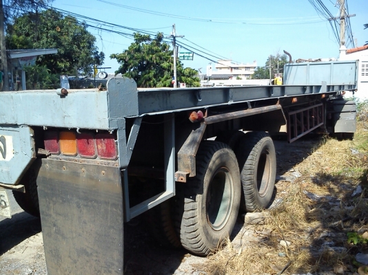 ขายหัวลากISUZU 240 พร้อมหาง12เมตร พื้นเรียบ2เพลา อู่นครปฐม