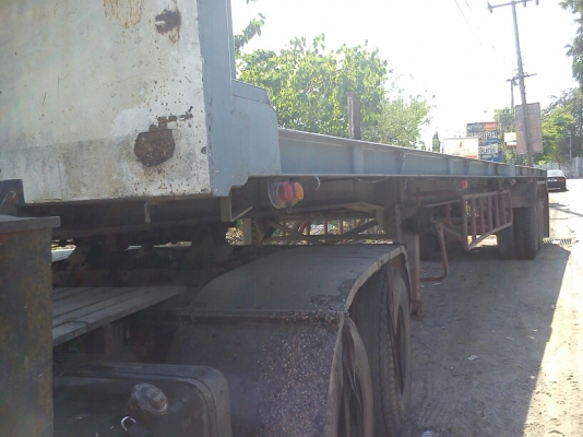 ขายหัวลากISUZU 240 พร้อมหาง12เมตร พื้นเรียบ2เพลา อู่นครปฐม