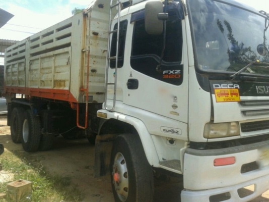 รถอิซูซุ 10 ล้อดั๊ม FXZ 320  แรงม้า ปี 49  สนใจติดต่อ 081 - 6079515