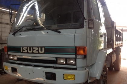 ขาย FTR 32F 195  แรง 6HE1 แท้หมด 6ล้อดั้มรถในไทยแท้ยา