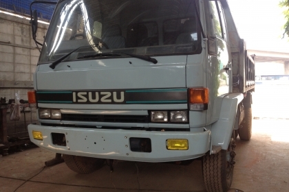 ขาย FTR 32F 195  แรง 6HE1 แท้หมด 6ล้อดั้มรถในไทยแท้ยา