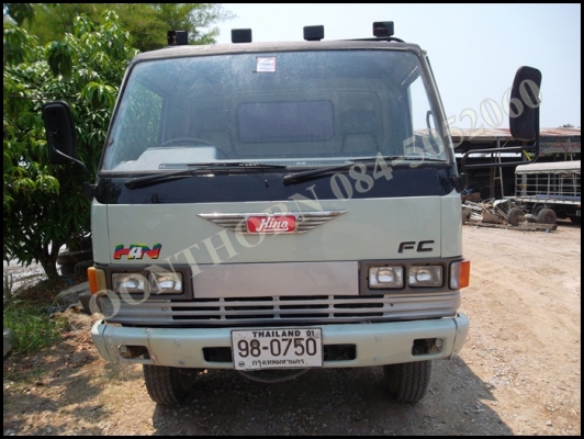 ขายด่วน รถบรรทุก 6 ล้อ HINO FC172 (HO7C)185  แรง กระบะดั้ม สภาพพร้อมใช้ ราคาสุดคุ้ม