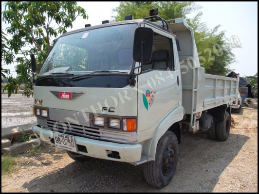 ขายด่วน รถบรรทุก 6 ล้อ HINO FC172 (HO7C)185  แรง กระบะดั้ม สภาพพร้อมใช้ ราคาสุดคุ้ม