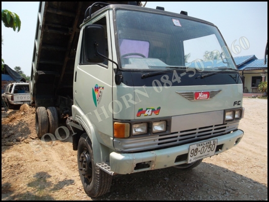 ขายด่วน รถบรรทุก 6 ล้อ HINO FC172 (HO7C)185  แรง กระบะดั้ม สภาพพร้อมใช้ ราคาสุดคุ้ม