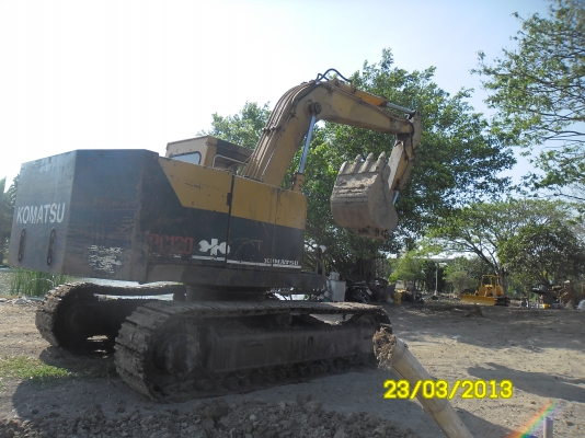 ขายแม็คโครKOMATSU-PC-120-2รถสวยเต็มพร้อมใช้