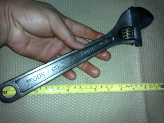 ปรับราคาลงประแจเลื่อนRIDGID 712B 12" USA.