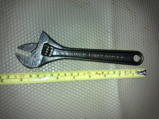 ปรับราคาประแจเลื่อนBAHCO 8" MADE IN SWEDEN ผลิตในปี1892