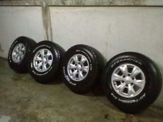 ขายล้อแม็ก Triton Plus พร้อมยาง BF All 265/75 R16