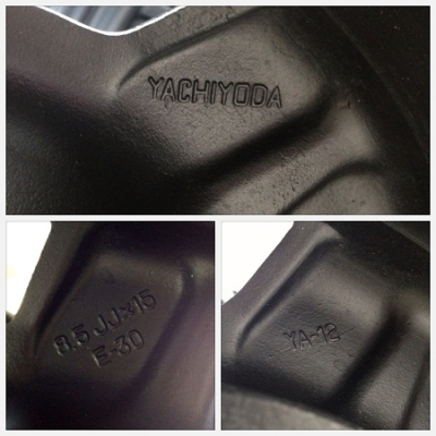 ขายล้อ Yachiyoda ขอบ 15x8.5 ออฟ-30 6 รู สภาพสวย ออฟลึก *7900 ครับ