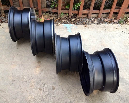 ขายล้อ Yachiyoda ขอบ 15x8.5 ออฟ-30 6 รู สภาพสวย ออฟลึก *7900 ครับ