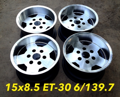 ขายล้อ Yachiyoda ขอบ 15x8.5 ออฟ-30 6 รู สภาพสวย ออฟลึก *7900 ครับ