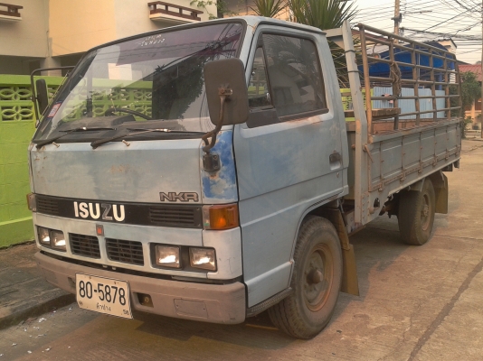 ISUZU NKR ปี38 เครื่อง88แรง ยกหัวได้ เกียร์สั้น รถห้างแท้